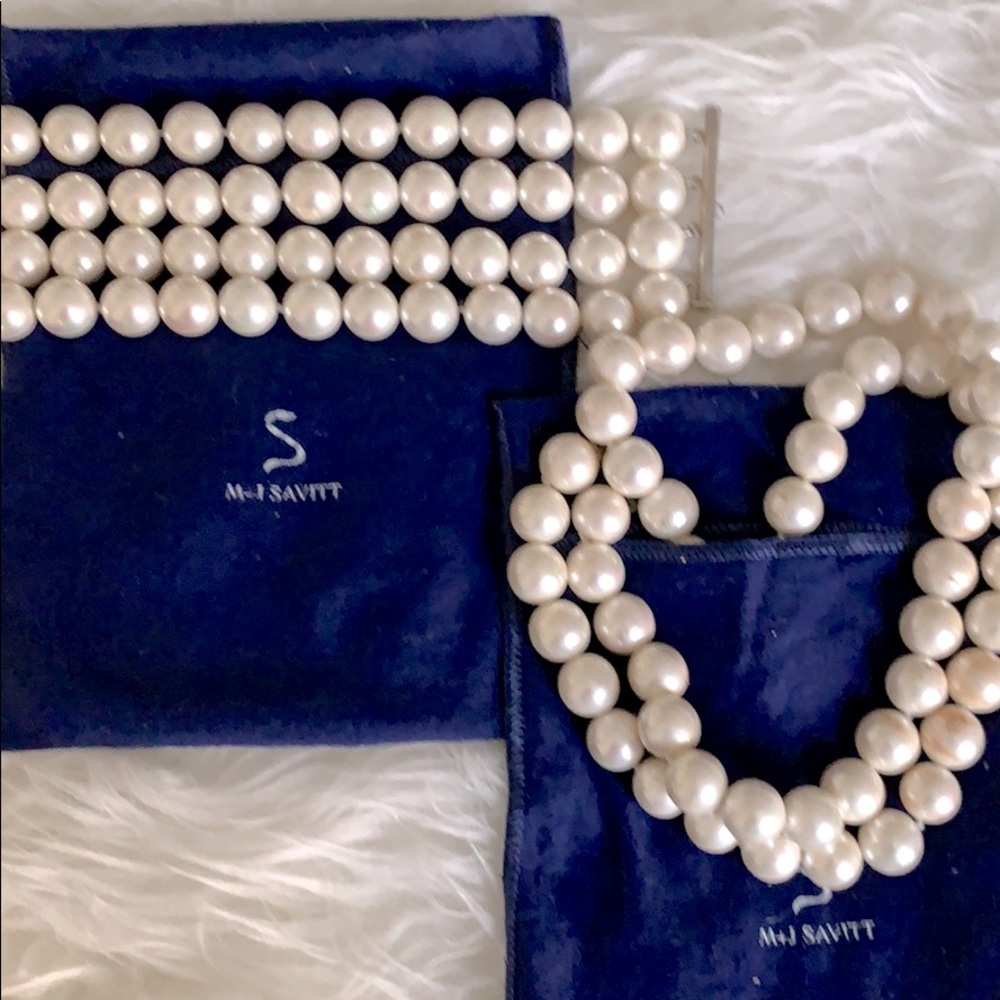 M-J Savitt Pearl Necklace